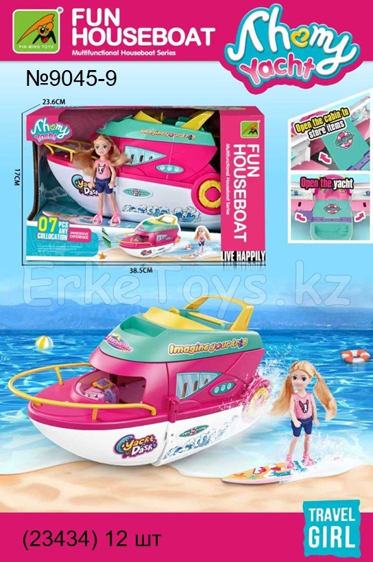 картинка Кукла на катере от магазина Игрушек