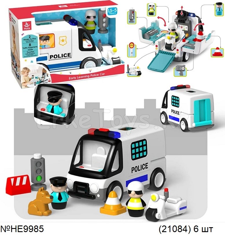 картинка Интерактивная машина Полиция от магазина Игрушек