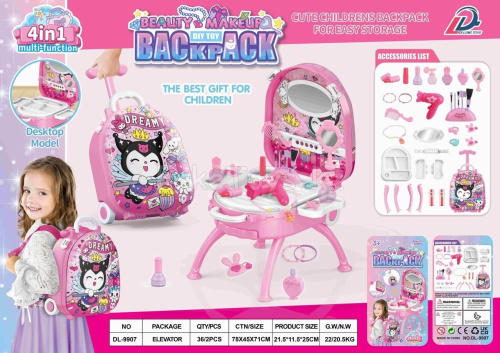 картинка Косметика в рюкзаке от магазина Игрушек