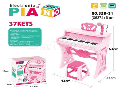 картинка Пианино розовый цвет от магазина Игрушек