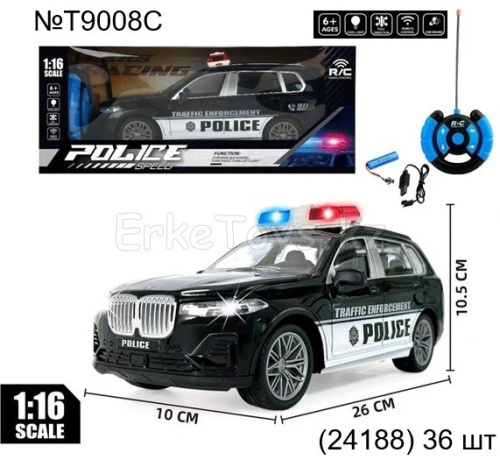 картинка Машина РУ полиция 1:16 от магазина Игрушек