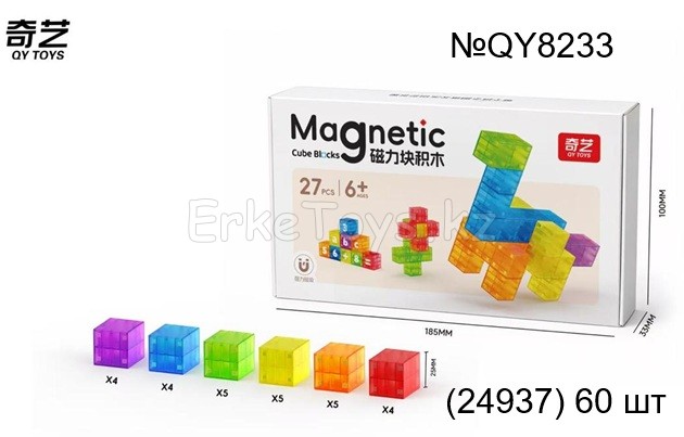 картинка Конструктор магнитный 27 дет. от магазина Игрушек