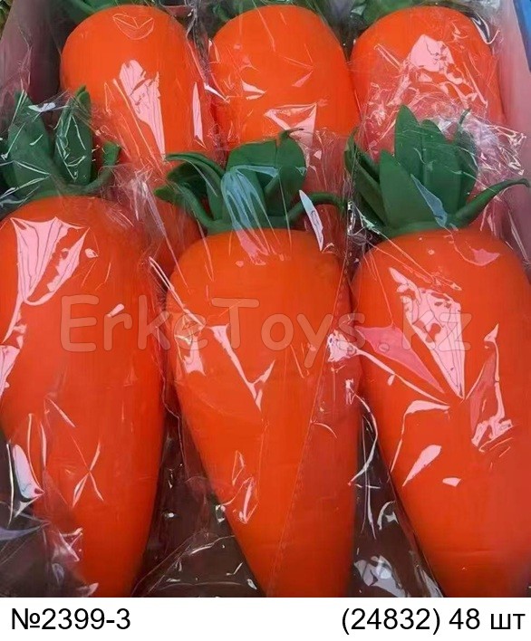 картинка Сквиш Морковка 8 шт в уп от магазина Игрушек