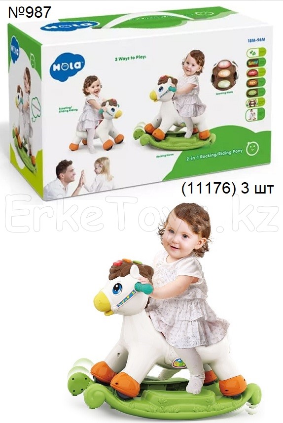 картинка Лошадка качалка HOLA от магазина Игрушек