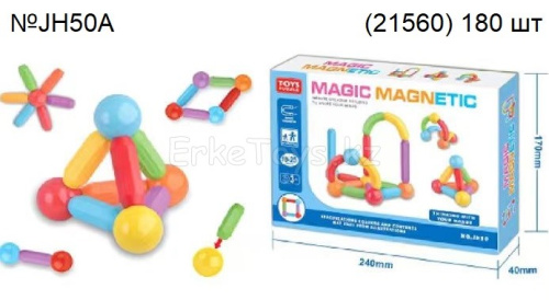 картинка Конструктор магнитный 10 дет. от магазина Игрушек
