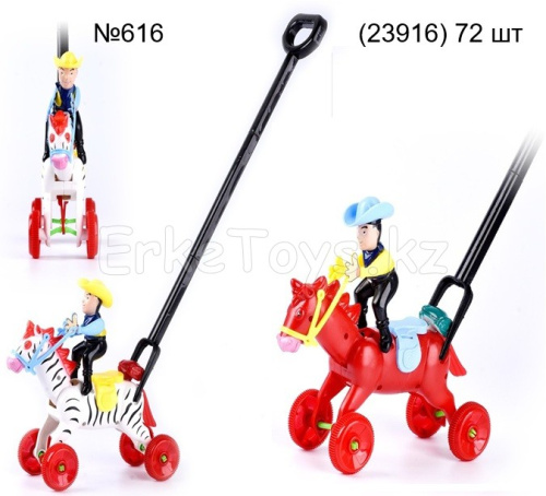 картинка Каталка Ковбой на коне от магазина Игрушек