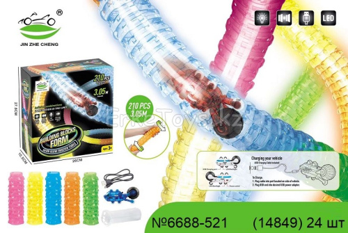 картинка Автотрек труба светящийся от магазина Игрушек